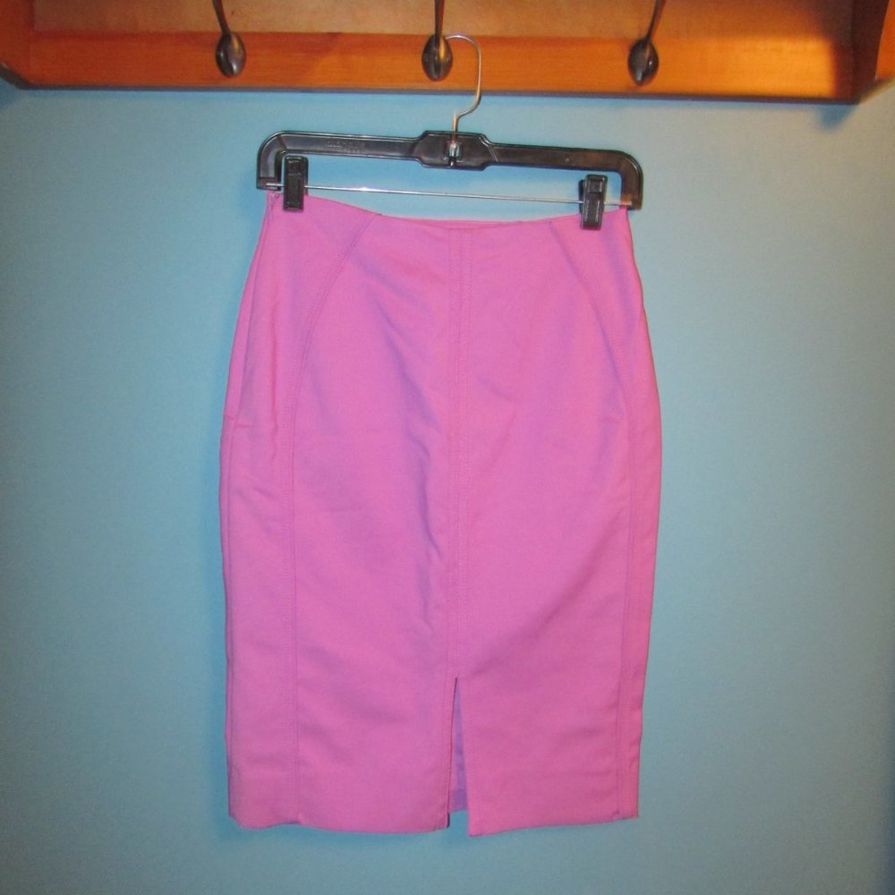 *5 for $25 Bundle Item* WHBM purple Sleek Perfect Form Pencil Skirt - Picture 5 of 9